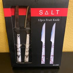 12 Pcs Knife Set $25