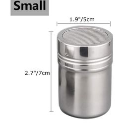 Sugar Powder Shaker Stainless With Lid