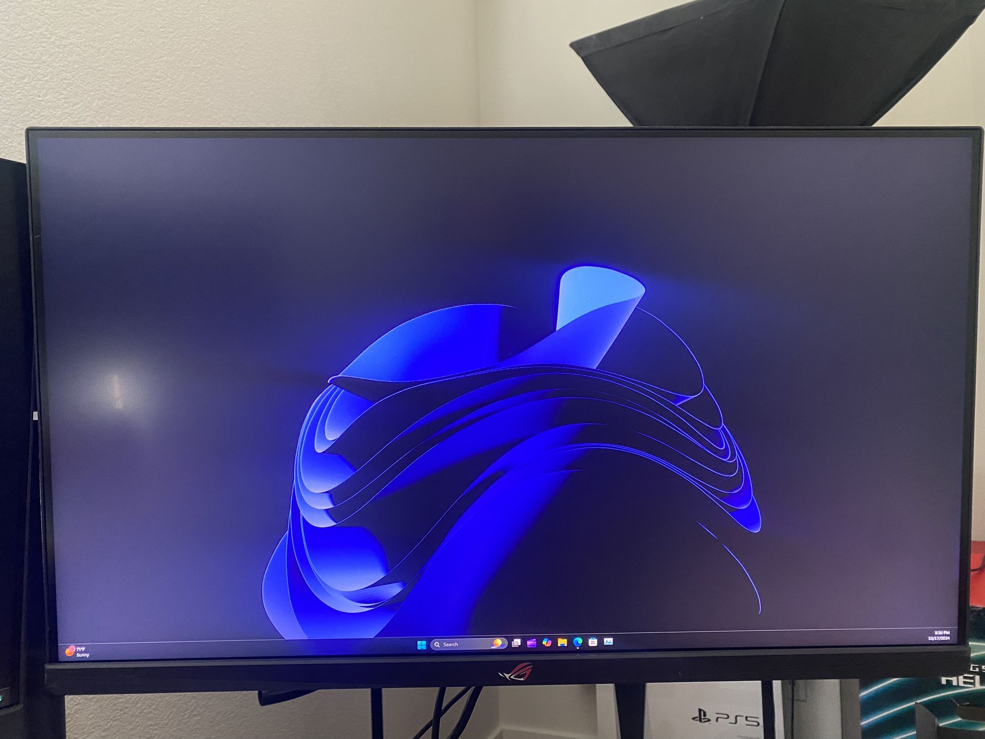 2 Asus Rog Xg279q Monitor 27” Gsync