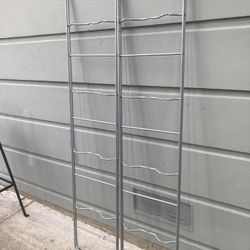 Metal Chair And Shelf Racks 