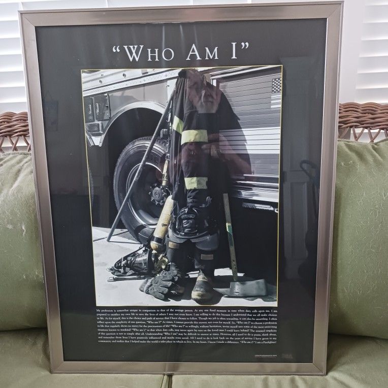 A VERY SPECIAL FIRE FIGHTER'S ITEM