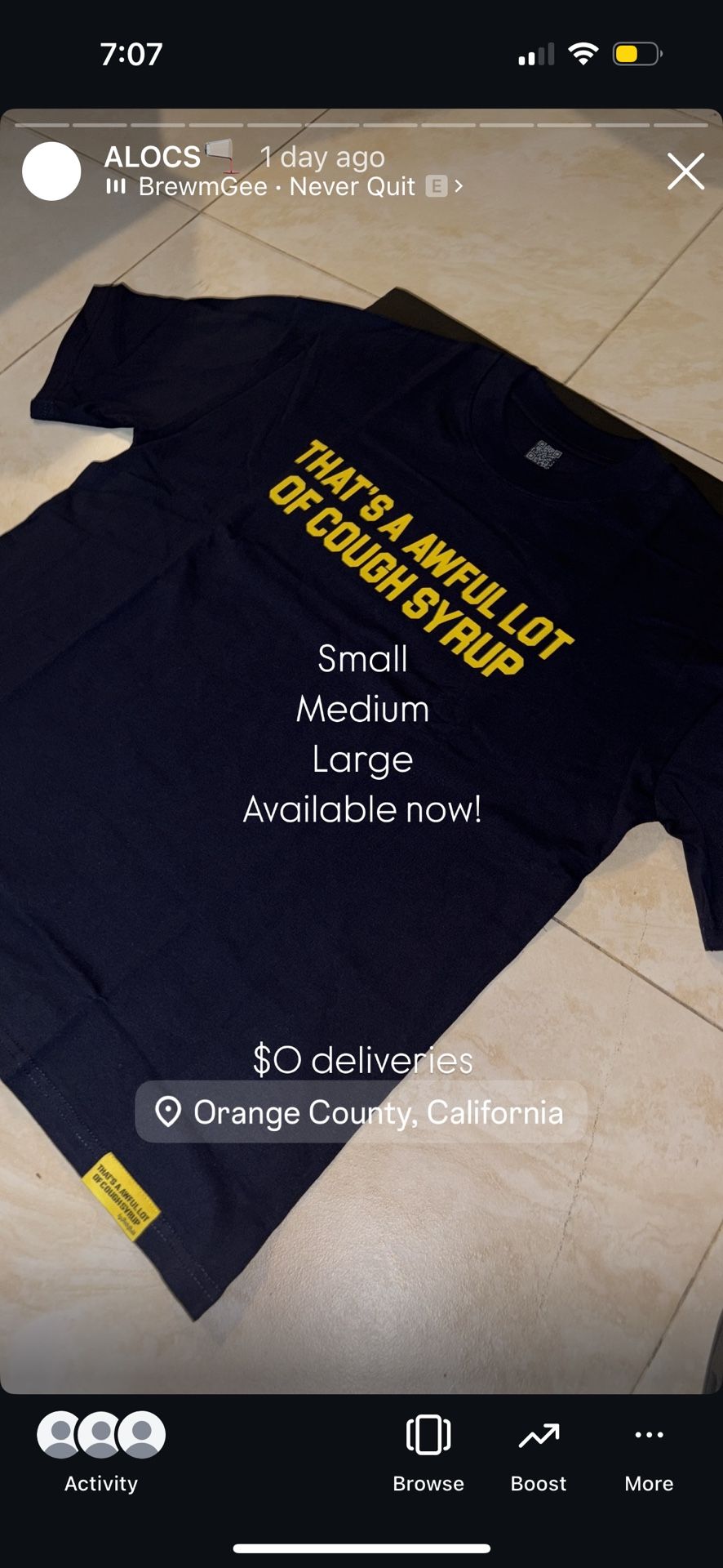 Alocs Shirts New Drop