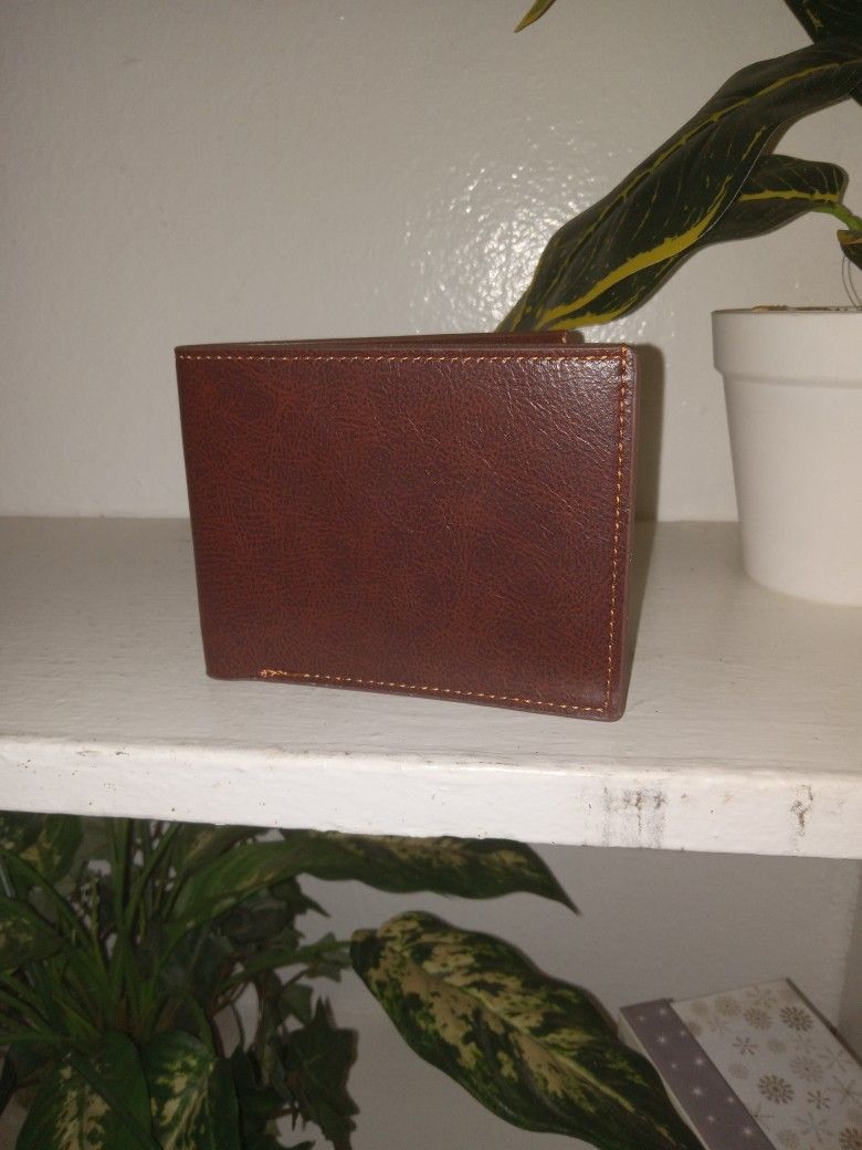 Classic Brown Leather Wallet