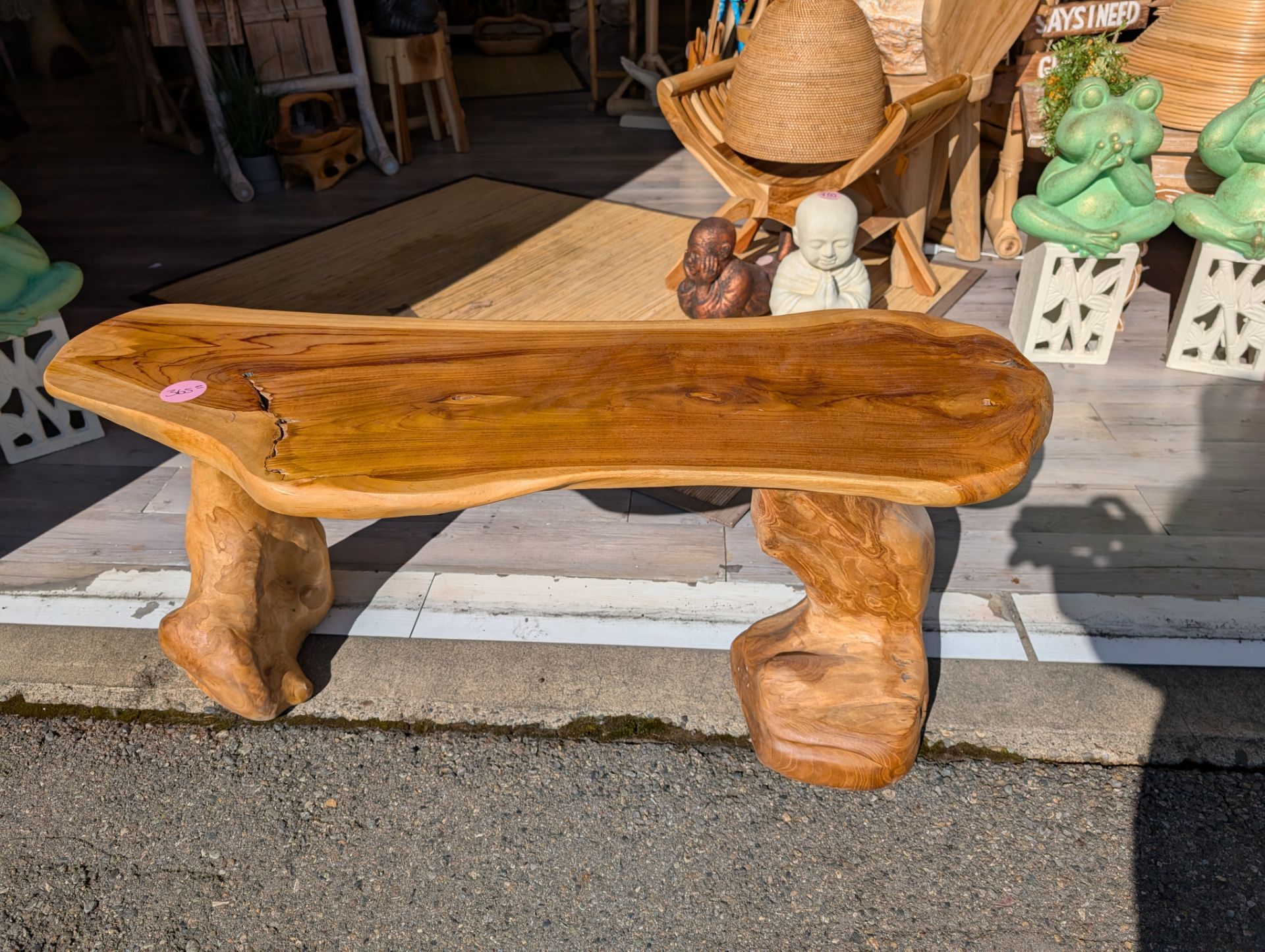 Teakwood bench
