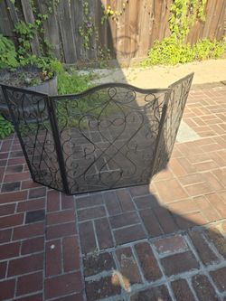 Bronze Fire Place Screen
