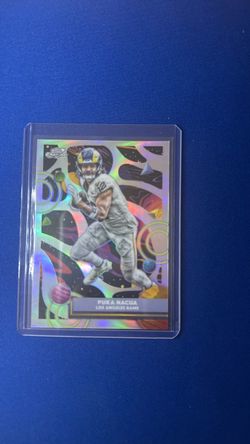 Topps chrome cosmic Puka Nakua