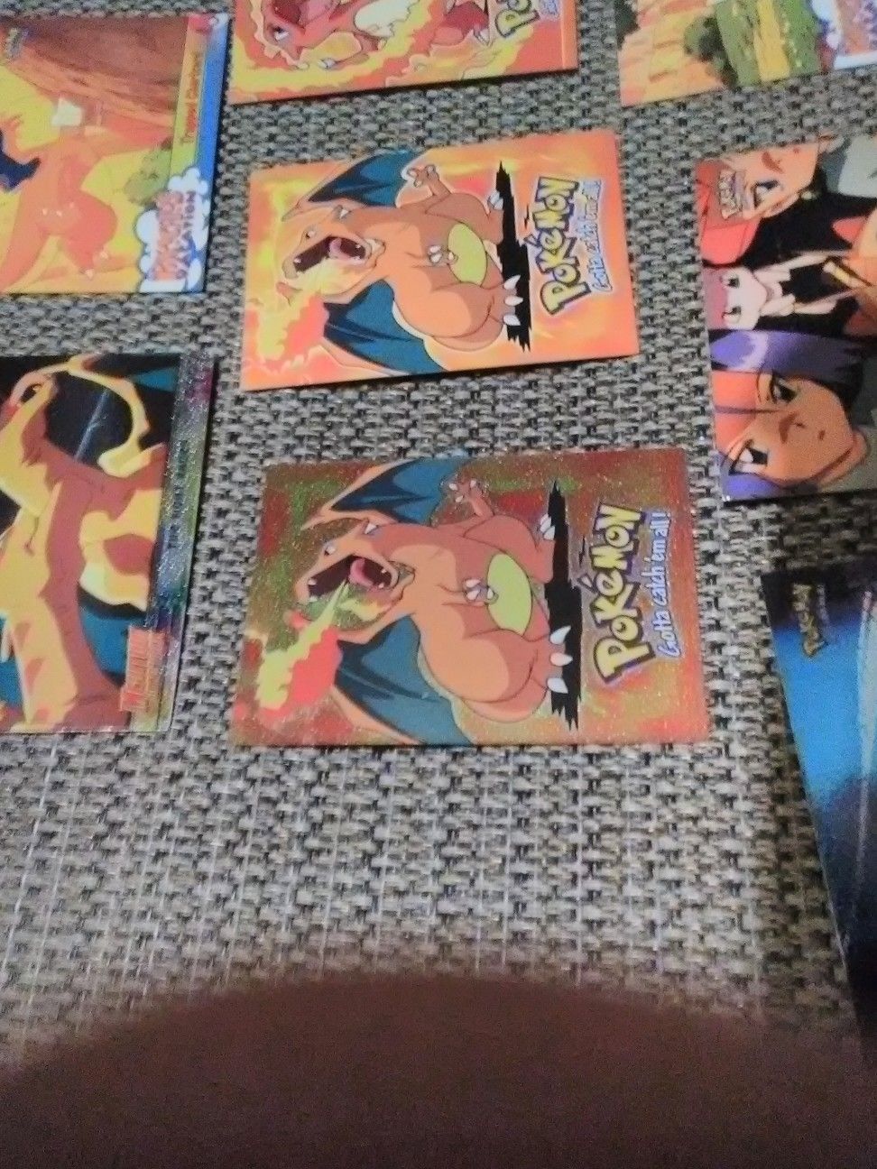 Original movie edition Pokemon cards holo Charizard ect