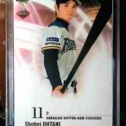 BBM SHOHEI OHTANI JAPANESE DUAL CARD