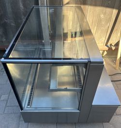commercial refrigerated display case. 