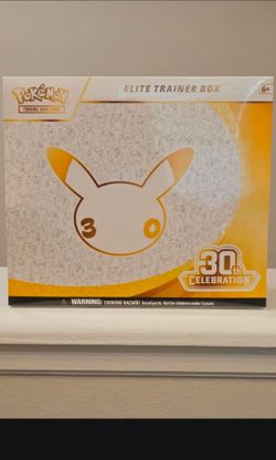 Pokemon 30th celebration ETB