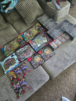 POKÉMON LOT illustration , pitchblack etbs, mega zygarde and more!