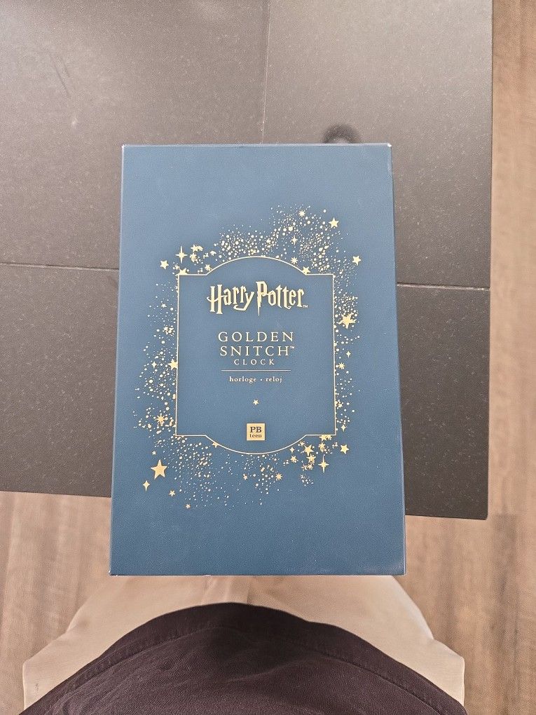 Harry Potter Golden Snitch Clock