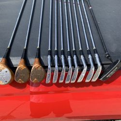 Vintage Sam Snead Golf Clubs 