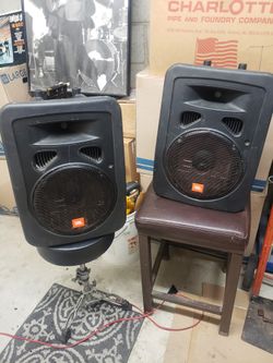 Pair JBL EON 10 PA Power Speakers ,Sound Great