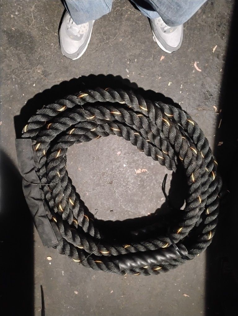 Combat Rope Workout