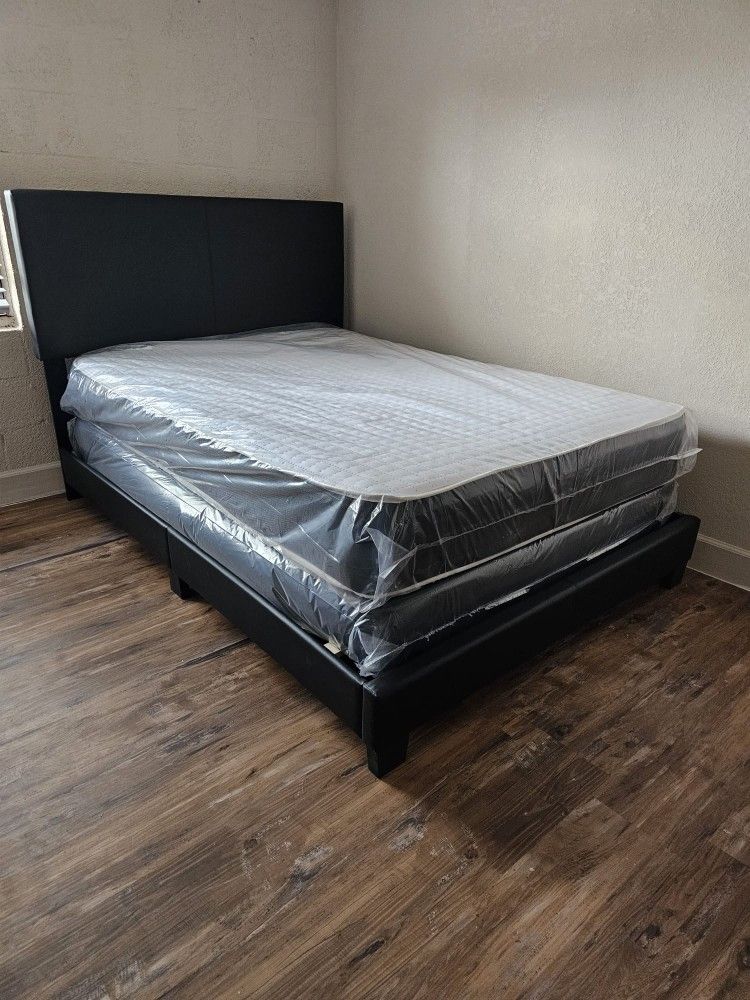 NEW FULL MATTRESS WITH BOX SPRING 🔝 ALL SIZES IN STOCK