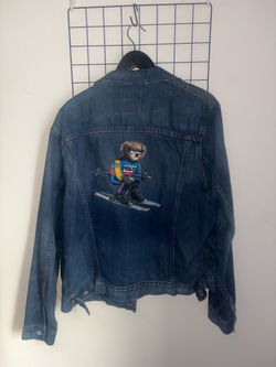 Polo Ralph Lauren Bear denim Jacket XL