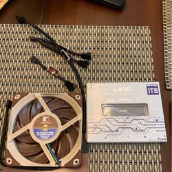 Noctua 120mm Fan And LARES 1tb NVMe