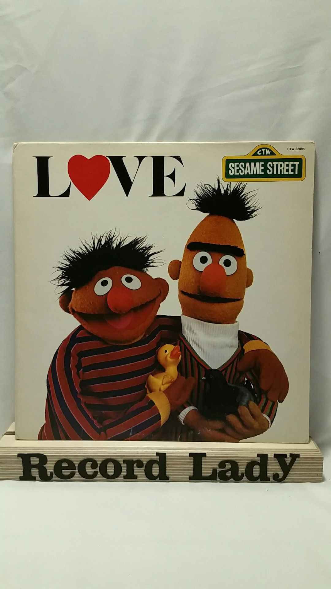 Sesame Street "Love" children songs vinyl record