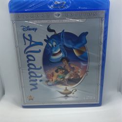 Disney’s Aladdin Blu-ray DVD Digital Copy New 