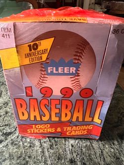 1990 Fleer Baseball 10th anniversary edition