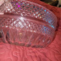 Vintage Lead Crystal Bowl