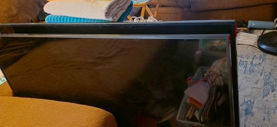 2 65in Flat Screen TV Black Bezel