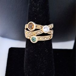 Sterling Silver Marcasite Ring