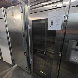 60" TRUE AND BLUE STAR COLUMNS REFRIGERATOR AND FREEZER 