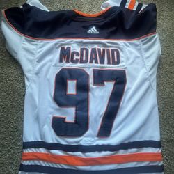 Authentic Mcdavid NHL Jersey Size 52