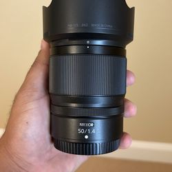 Nikon Nikkor Z 50mm f/1.4 lens