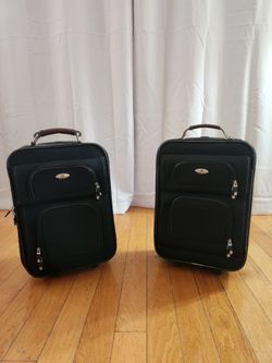 Carry on luggage.  Each $35.