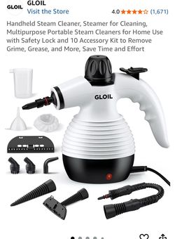 GLOIL handheld steam cleaner, W 10 PCS
