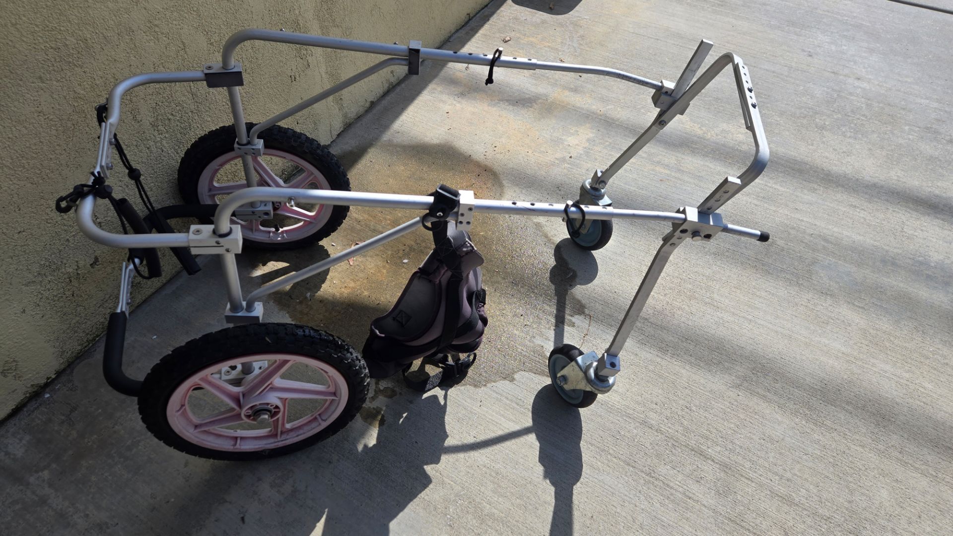 Dog wheel cart