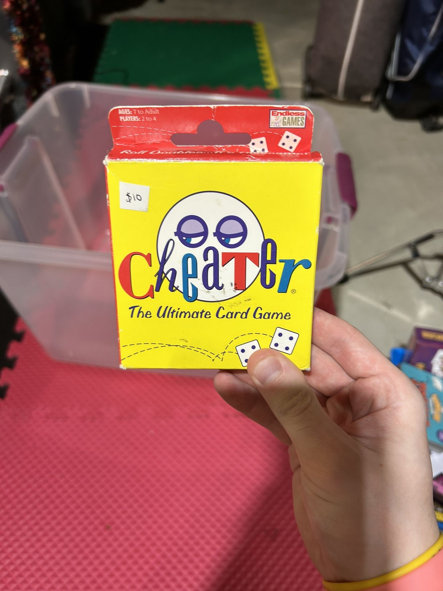 Cheater the card game