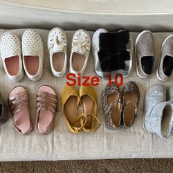Size 10 Girls Shoe Bundle