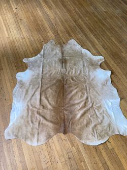 Buckskin Cowhide Rug 