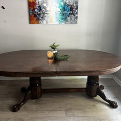 Luxury Solid Wood Poker Table w/ Dining Top – Elegant by Day, Casino by Night 