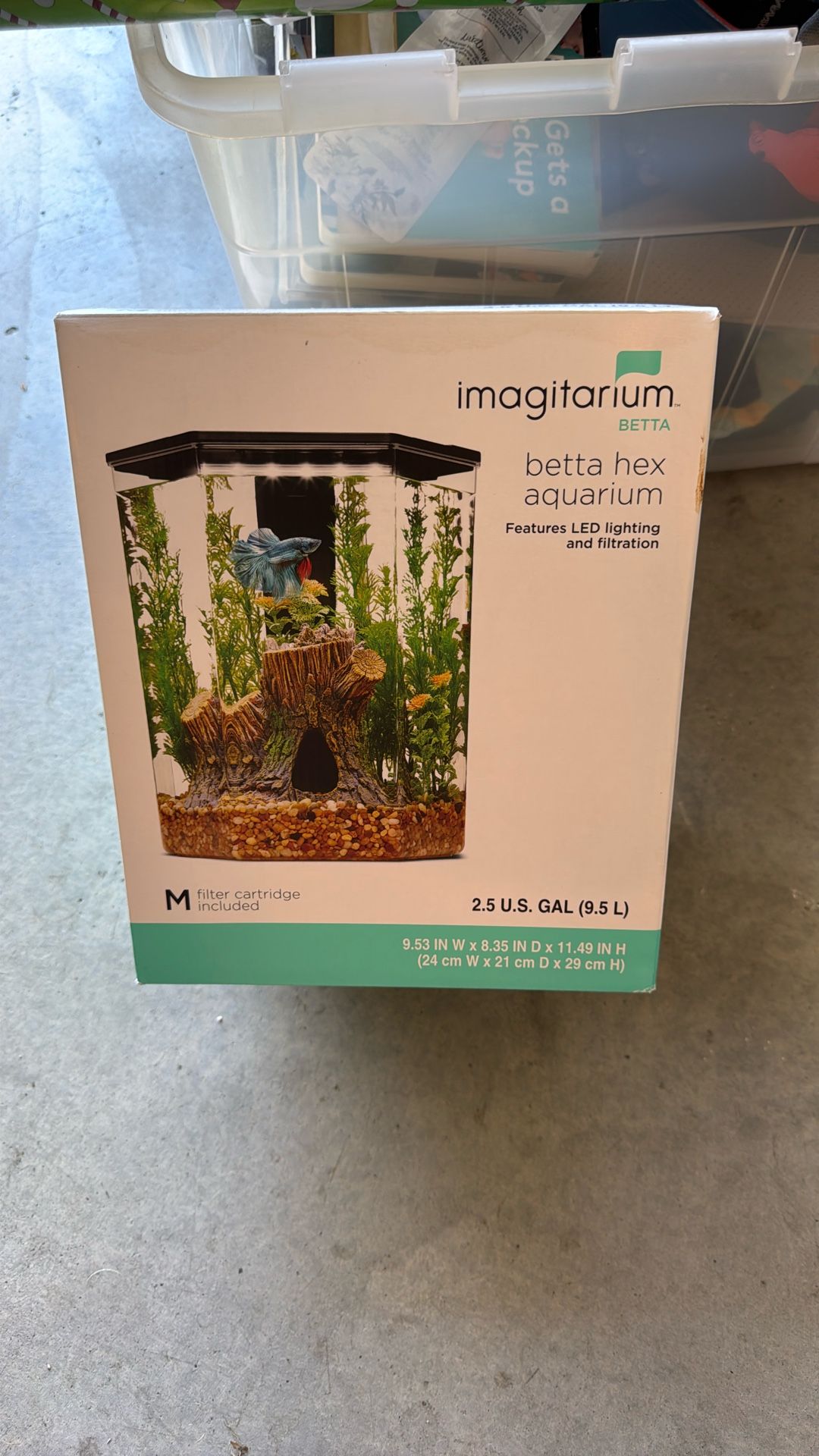 Imagitarium Betta Hex Aquarium