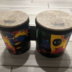 Remo Kids Percussion Bongos – Jungle Design