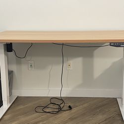 Electric Height Adjustable Desk with Rectangular Top-R5528M
