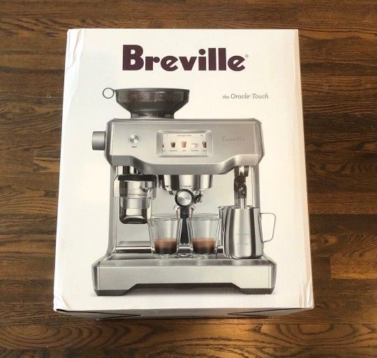 Breville Oracle Touch Espresso Coffee Machine - Brushed Stainless Steel