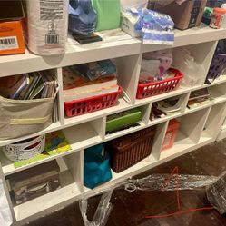 ONE LEFT Organizational CUBE Shelves The Larger ONE