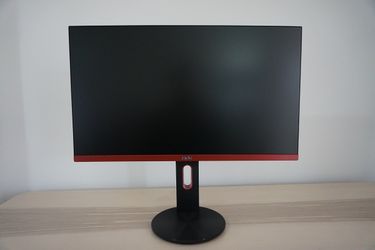 AOC Monitor (Black & Red)