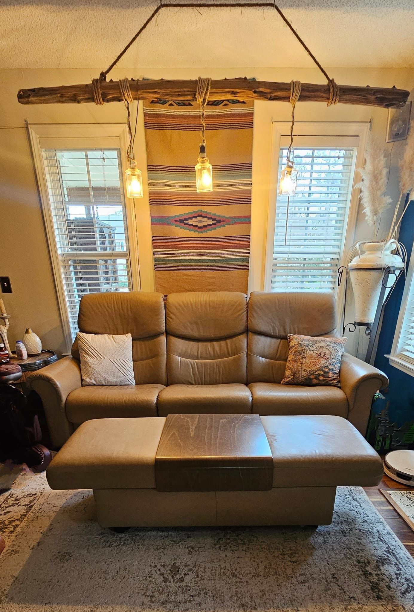 Ekornes Stresses Liberty Couch W/ Ottoman