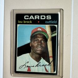 1971 Topps - Lou Brock #625