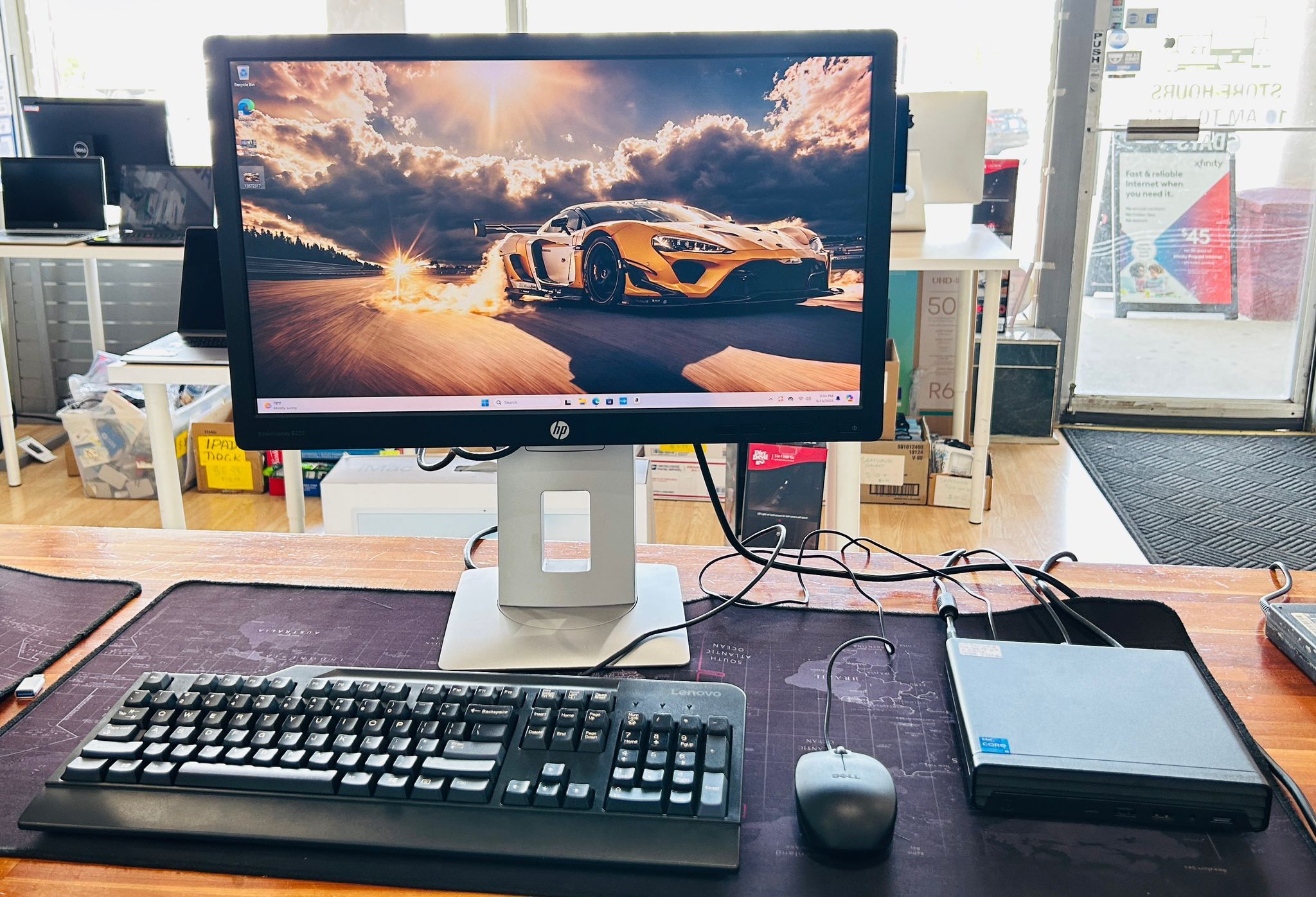HP PRO MINI 400 G9 2023 model Desktop PC i5-12500T 12th Gen 16GB RAM 256GB Perfect for Business/Home Intel UHD Graphics