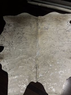 Custom Designed Cowhide Rug