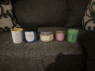 Variety Of Scented Candles