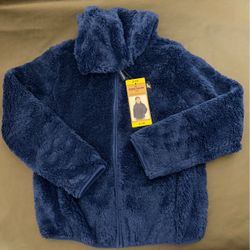 Eddie Bauer Kids High Pile Fleece Jacket Size S 7/8